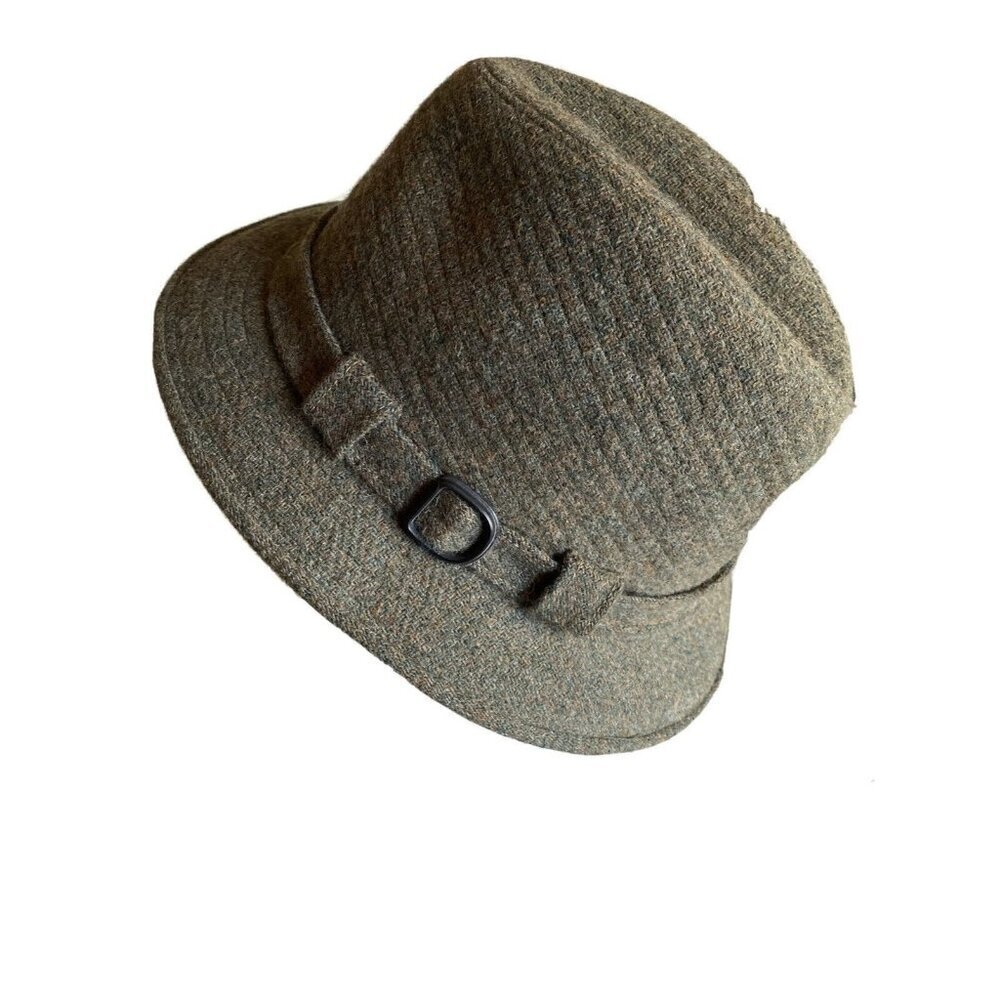 World's‎ Best 100% Wool Vintage 1950's Green Fedora